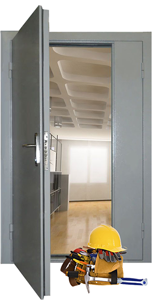 Установка дверей